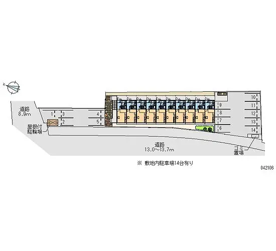 ★手数料０円★菊川市加茂　月極駐車場（LP）